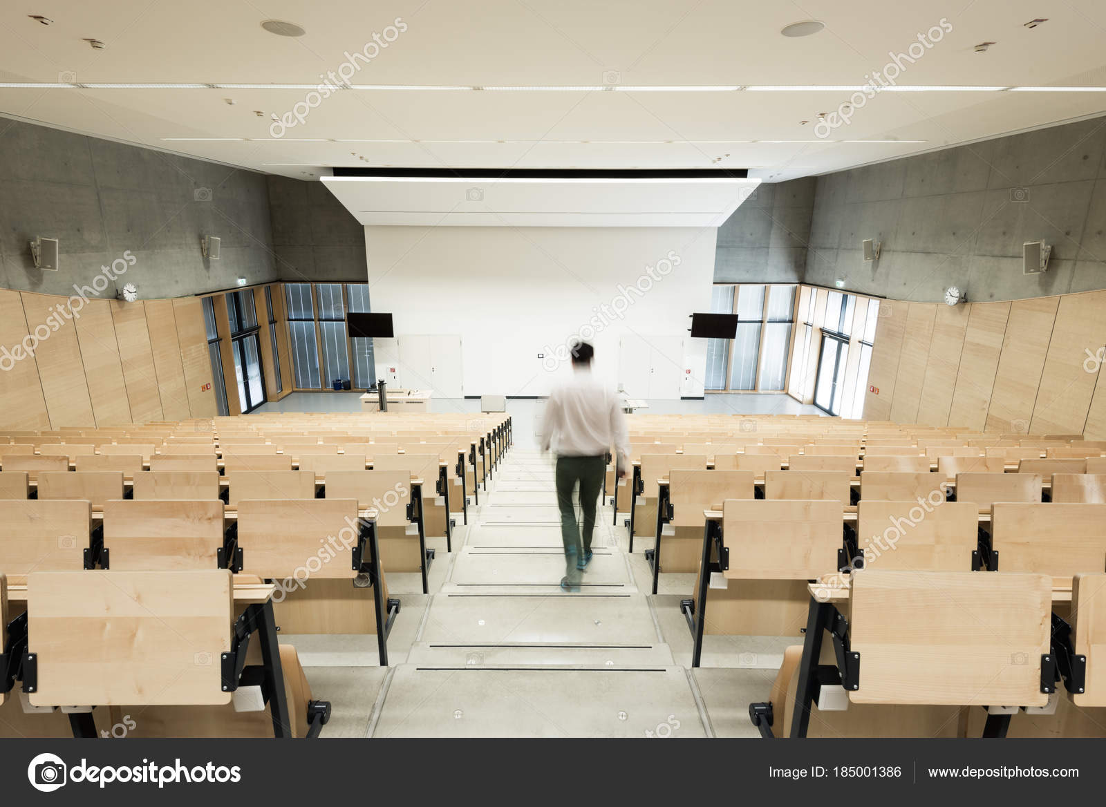 Modern Auditorium University Stock Photo C Euregiocontent