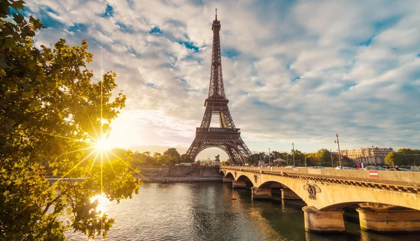 Wieża Eiffel Paryż Francja — Zdjęcie stockowe