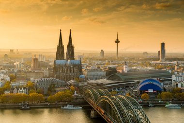 Almanya Köln Cityscape