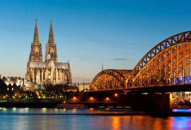 Almanya Köln Cityscape