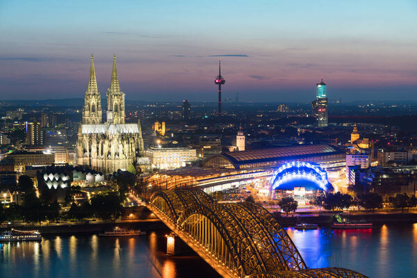 Cologne Cityscape in Germany