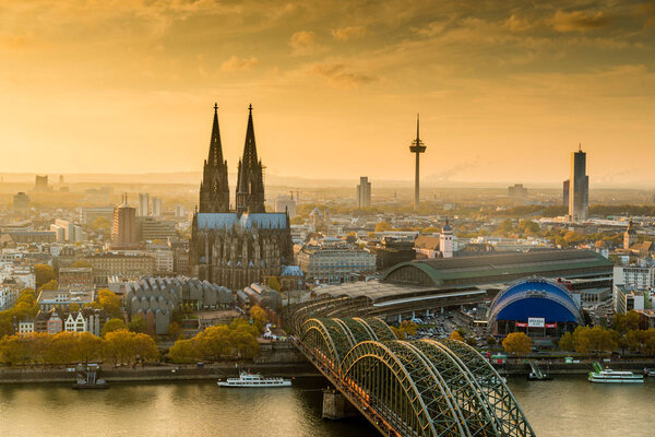Cologne Cityscape in Germany