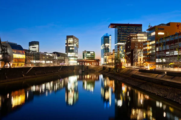 Düsseldorf Düsseldorfer Medienhafen — Stockfoto