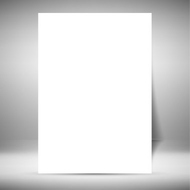 Boş kağıt Mockup