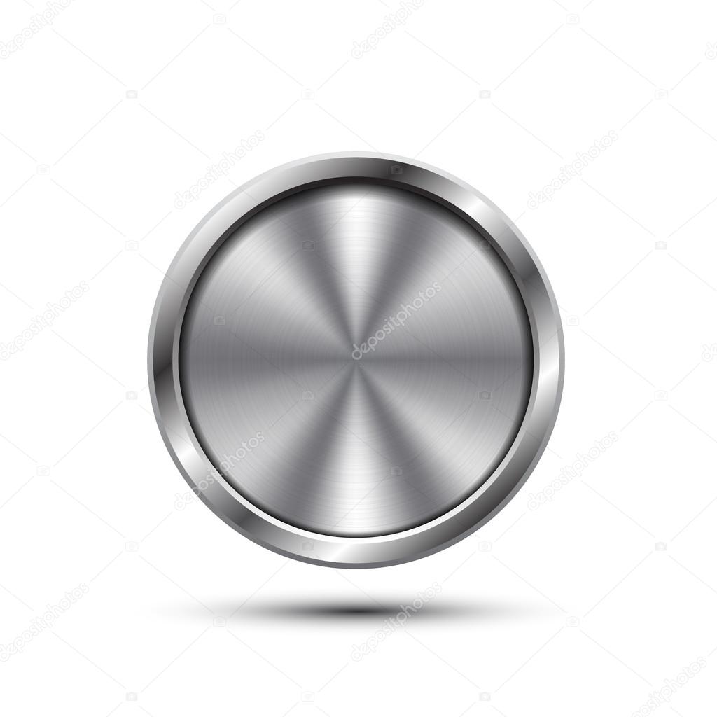 Metal button Icon