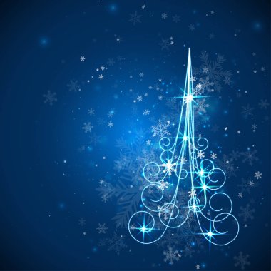 Işıklı Noel ağacı