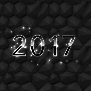 siyah arka plan üzerine on yirmi yedi