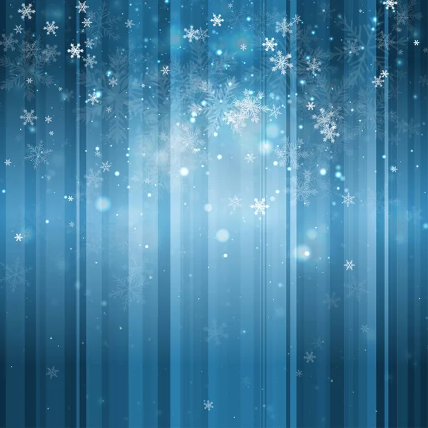 Snowflakes christmas background — Stock Vector