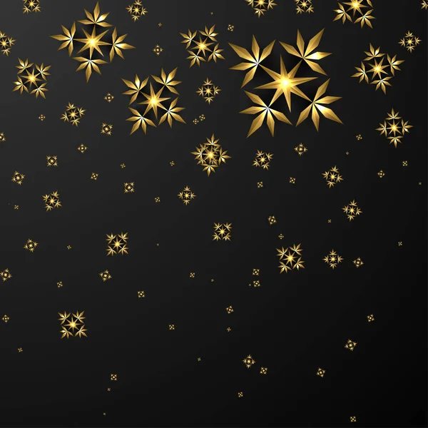 Snowflakes christmas background — Stock Vector