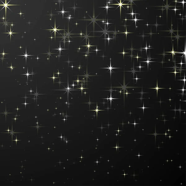 星ライトの背景 — ストックベクタ