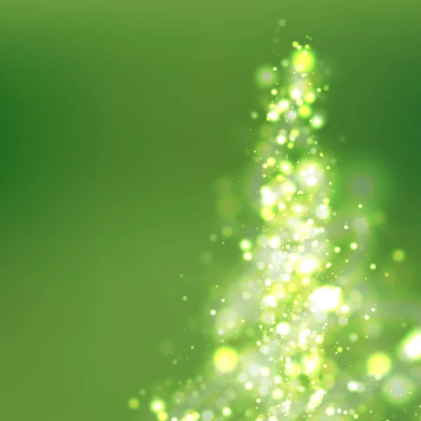 Resumen Árbol Navidad Brillante — Vector de stock