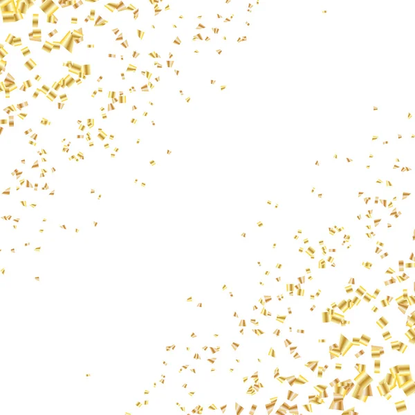 Sfondo Festivo Lucido Glitter Confetti — Vettoriale Stock