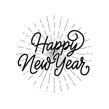 Noel ve Yeni Yıl Tipografi Tasarımı Elementi için Şenlikli Tatil Harfli Dilek Metni