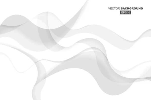 Composición Fondo Fluido Moderno Blanco Con Gradientes Sombras Luces — Archivo Imágenes Vectoriales