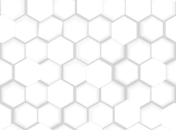 Textura Patrón Hexagonal Sin Costura Abstracta Con Hexágonos Sombras — Vector de stock