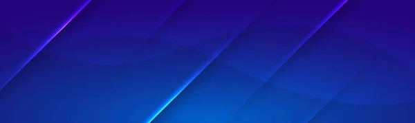 Composition Fond Fluide Moderne Géométrique Bleue Avec Dégradés Ombres Lumières — Image vectorielle