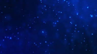 Parlayan Işık Parçacıkları Düşen Animasyon