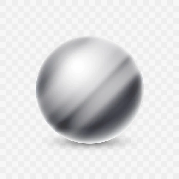 Αφηρημένο Vector Metal Σφαίρα Ball Icon Λογότυπο — Διανυσματικό Αρχείο