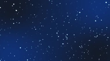 Soyut Parlayan Yıldız Parçacıkları Hareketi Arkaplan Canlandırması