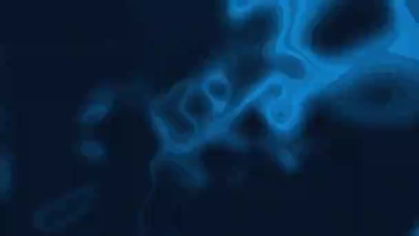 Naadloze Looping Abstract Blauwe Achtergrond Beweging Animatie — Stockvideo