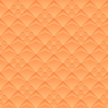 Kusursuz Turuncu Geometrik Geniş Doku SancağıName