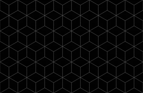 Απρόσκοπτη Γεωμετρική Εξαγωνική Γραμμή Μοτίβο Φόντο — Διανυσματικό Αρχείο