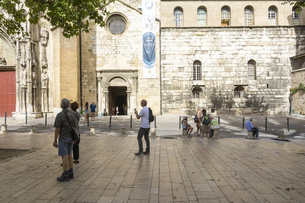 Catedral de Saint-Sauveur d 'Aix-en-Provence — Foto de Stock