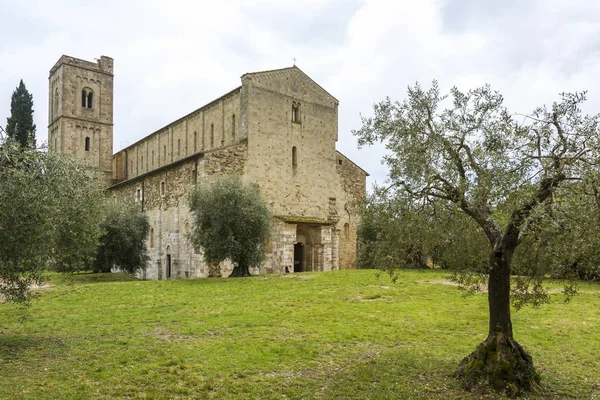 Santo Antimo na Toscana — Fotografia de Stock