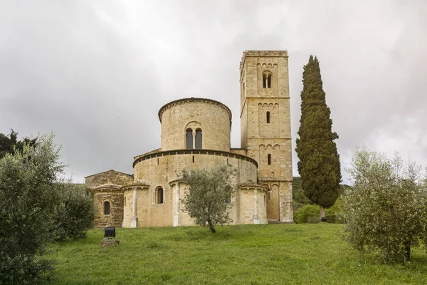 Santo Antimo na Toscana — Fotografia de Stock