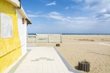 Güneşli bir gün Beach'te Rimini