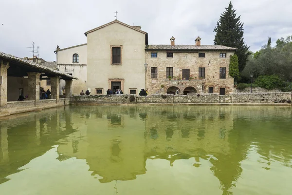 Bagni Vignone na Toscana — Fotografia de Stock