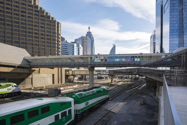 Toronto tågstation — Stockfoto