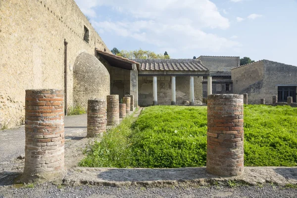 Sítio de ruínas de Herculano — Fotografia de Stock