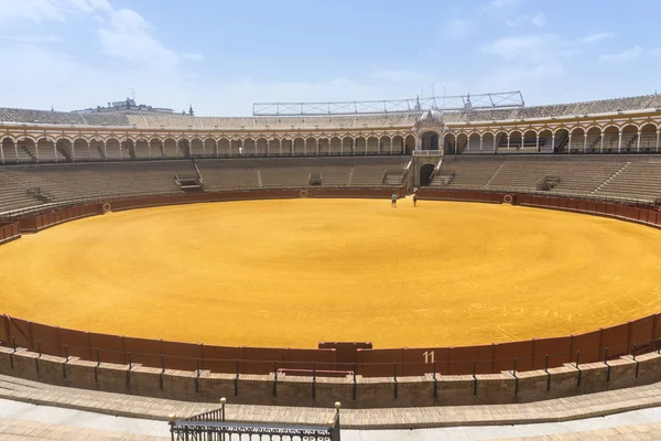 A Sevilla bikaviadal-aréna — Stock Fotó