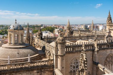 Sevilla Katedrali tepesinden