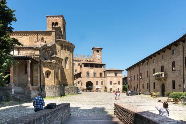 Castell Arquato Italien Juli 2018 Castell Arquato Eines Der Vielen — Stockfoto