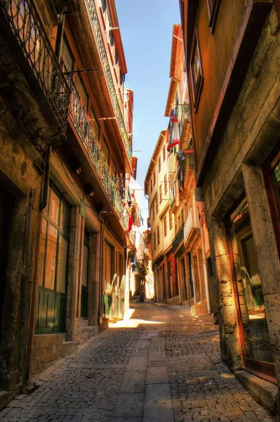 Rua velha no Porto — Fotografia de Stock