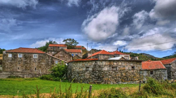 Aldeia rural de Lamas de Olo em Vila Real — Fotografia de Stock