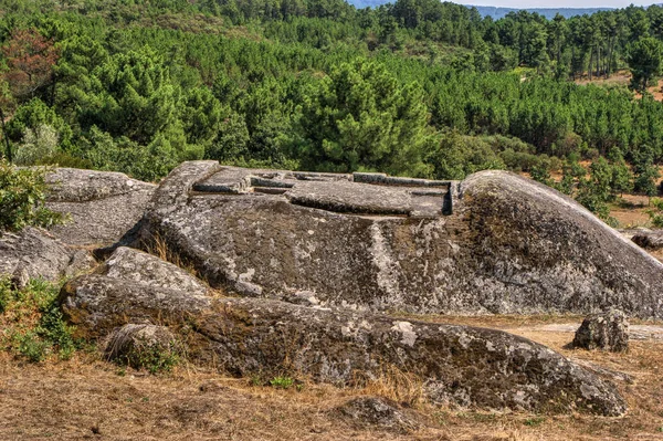 Ruinas de Panoias, un antiguo templo romano — Foto de Stock