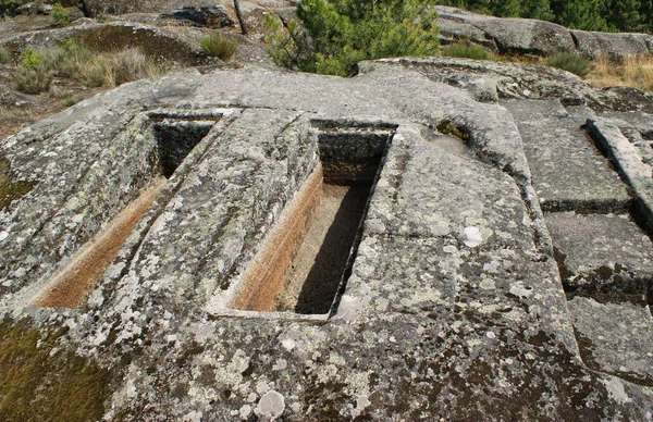 Ruínas de Panoias, um antigo templo romano — Fotografia de Stock