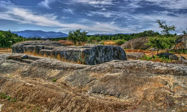 Ruins of Panoias, an ancient roman temple — Stock Photo, Image