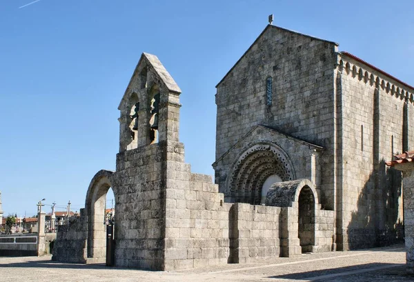 Романский монастырь Сан-Педро-де-Феррейра — стоковое фото
