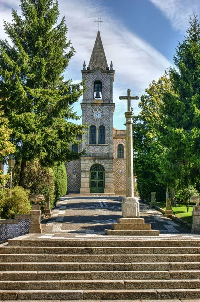 Santa Eulalia church in Pacos de Ferreira — Stock Photo, Image