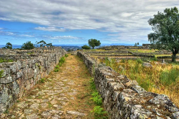 Proto-historic settlement in Sanfins de Ferreira — Stock Photo, Image