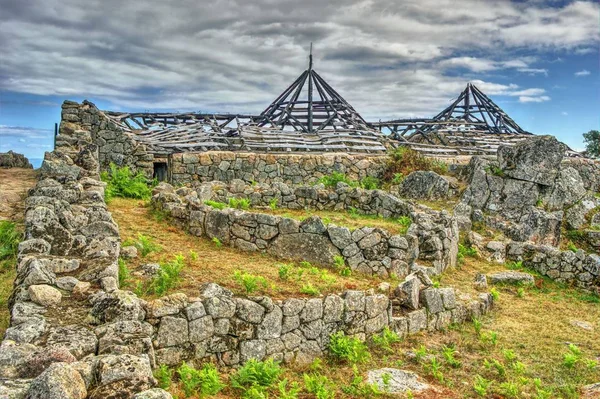 Población protohistórica en Sanfins de Ferreira — Foto de Stock