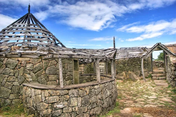 Așezare proto-istorică în Sanfins de Ferreira — Fotografie, imagine de stoc