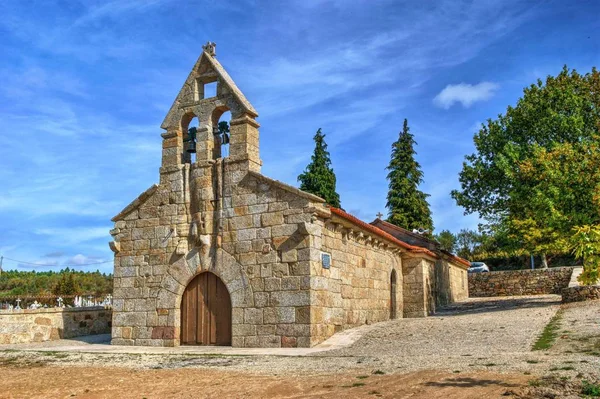 Eski Küçük Kilise Boticas Portekiz — Stok fotoğraf