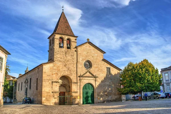 Kostel Santa Maria Maior Chaves Severně Portugalska — Stock fotografie