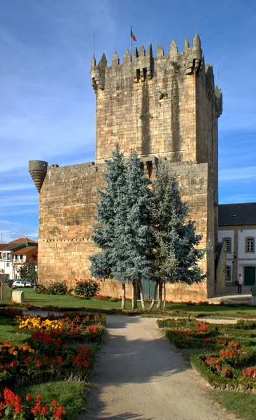 Velho Castelo Chaves Norte Portugal — Fotografia de Stock