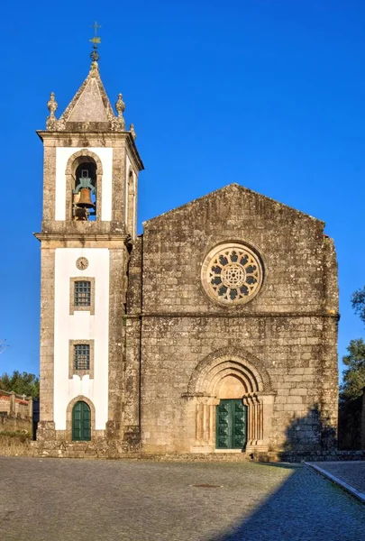 Ρωμανικός Ναός Του Fonte Arcada Στην Πορτογαλία — Φωτογραφία Αρχείου